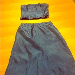 Two piece formal dress